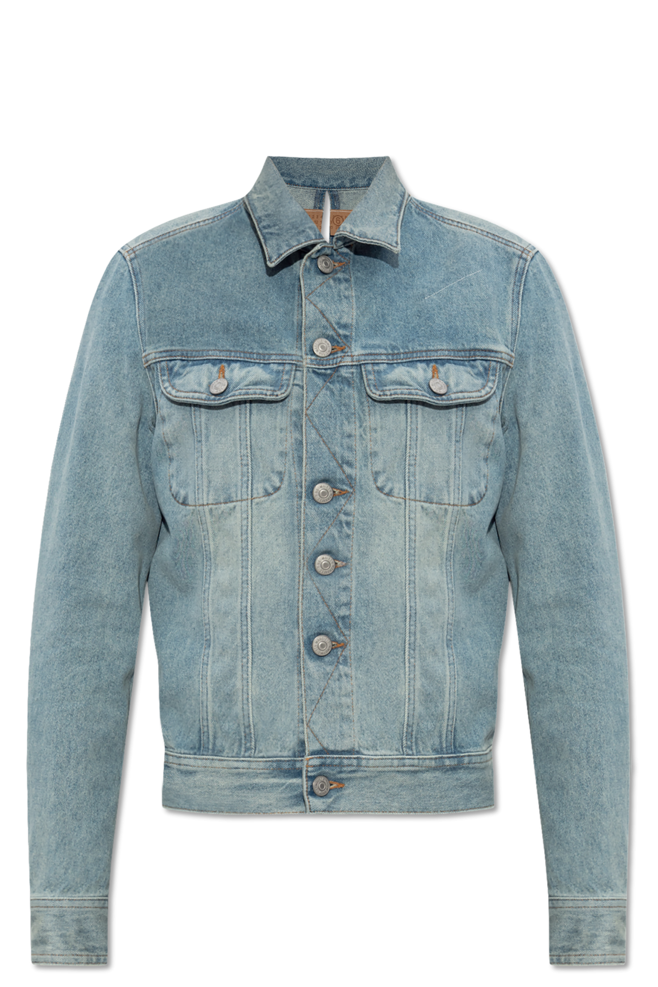 Blue Denim jacket with slit MM6 Maison Margiela - Vitkac AS